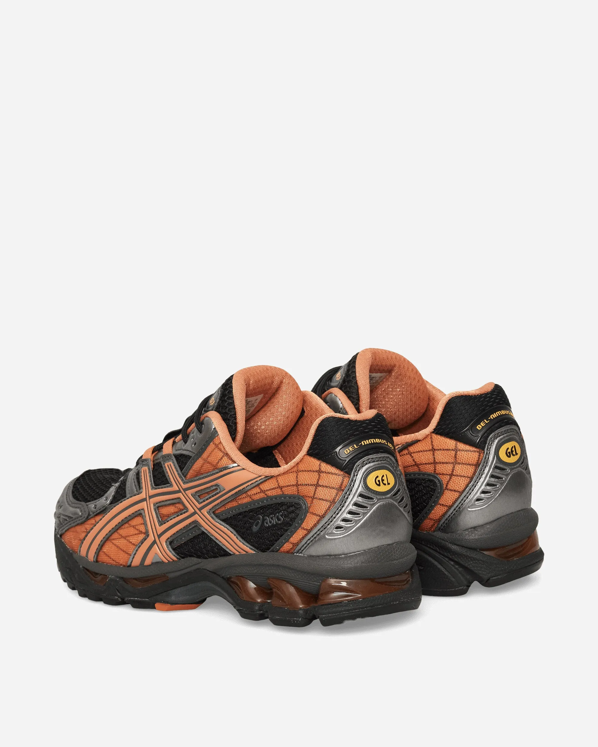 Narrow Fit Season Ease GEL-Nimbus 10.1 Sneakers Black / Rust Orange