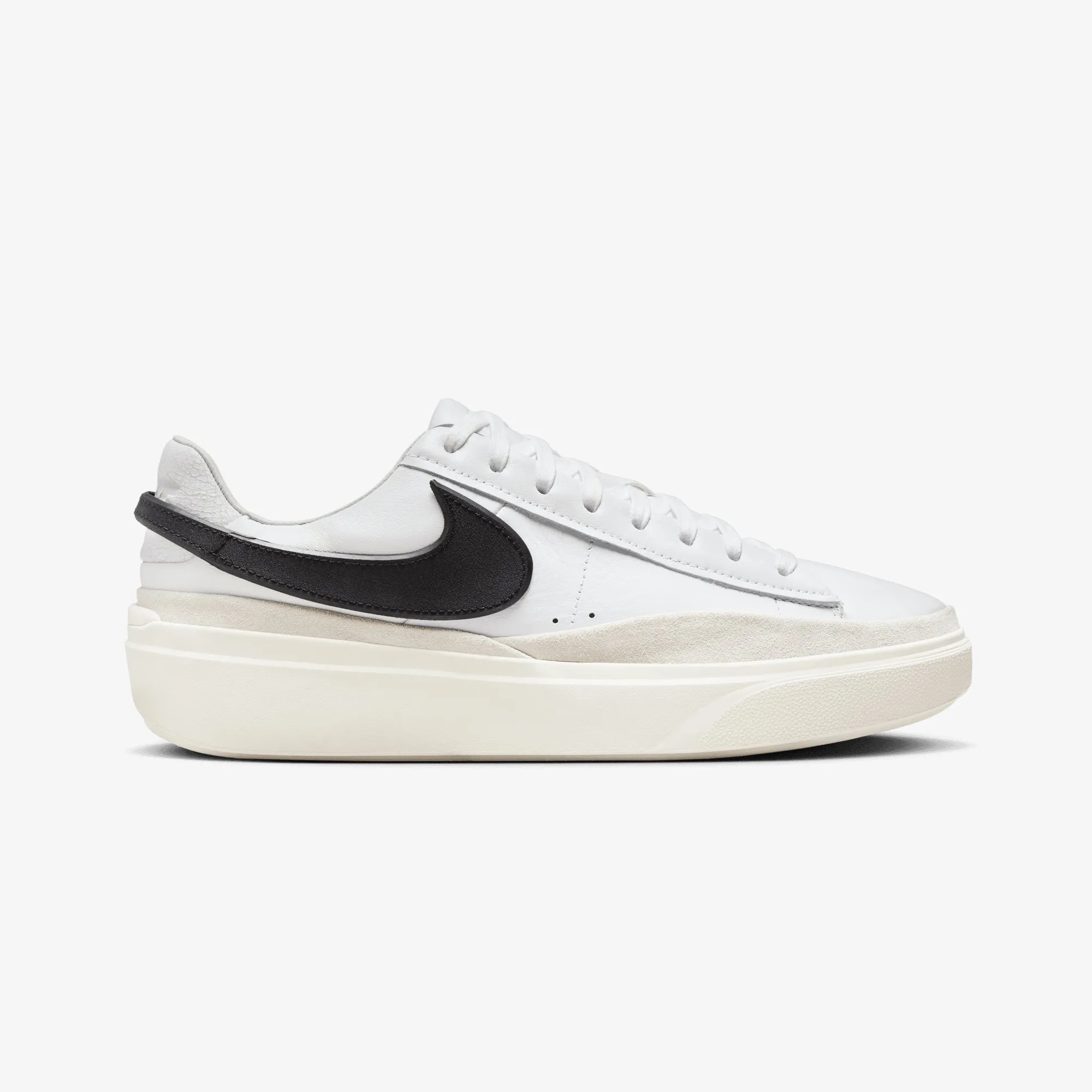 Secure Nike | BLAZER PHANTOM LOW  { SUMMIT WHITE/BLACK-WHITE-SAIL