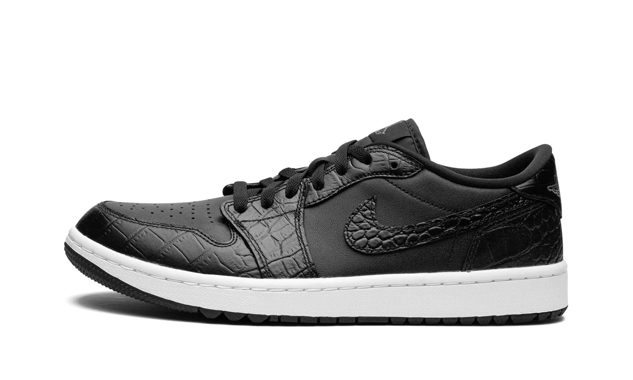 Active Day Air Jordan 1 Low Golf Black Croc