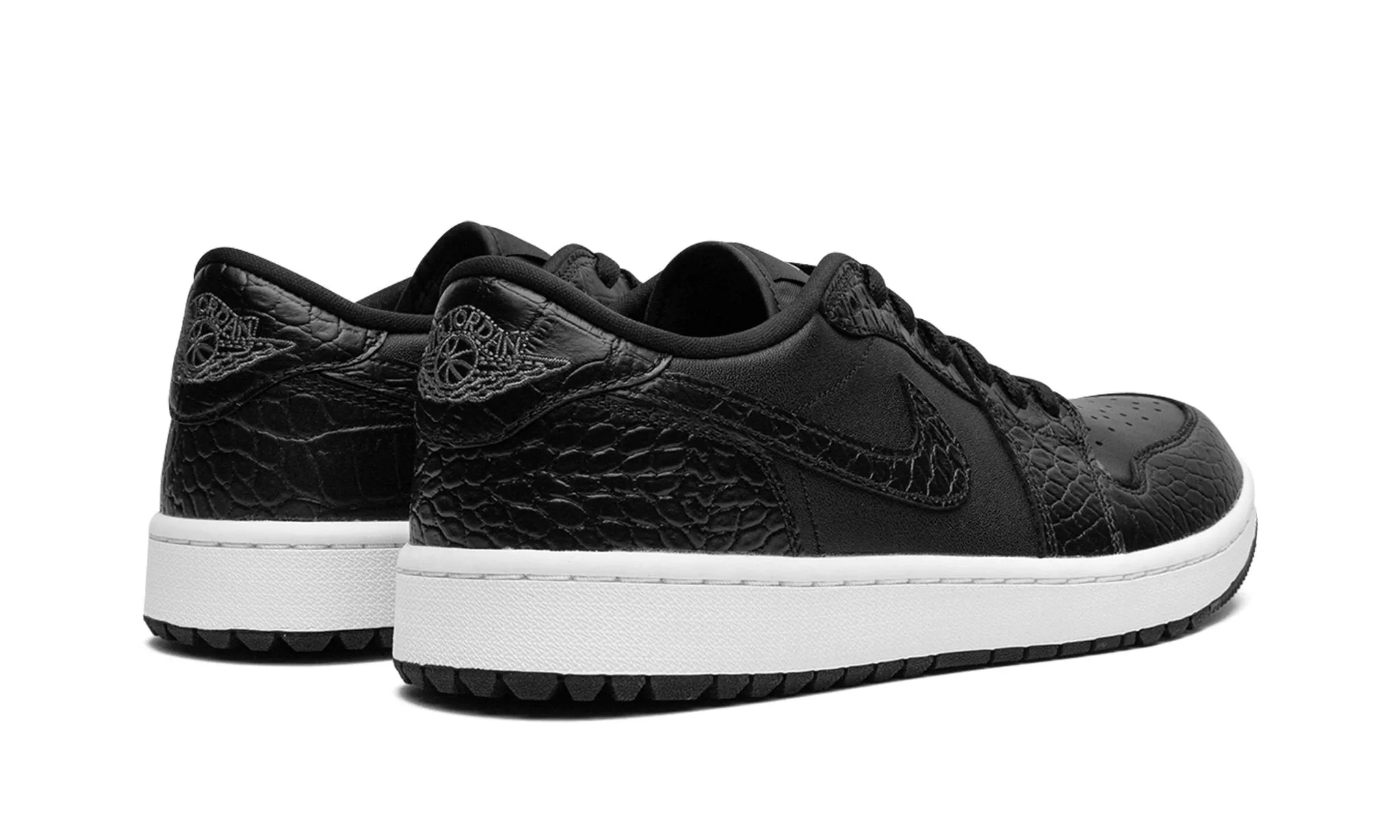 Air Jordan 1 Low Golf Black Croc Flexible Design