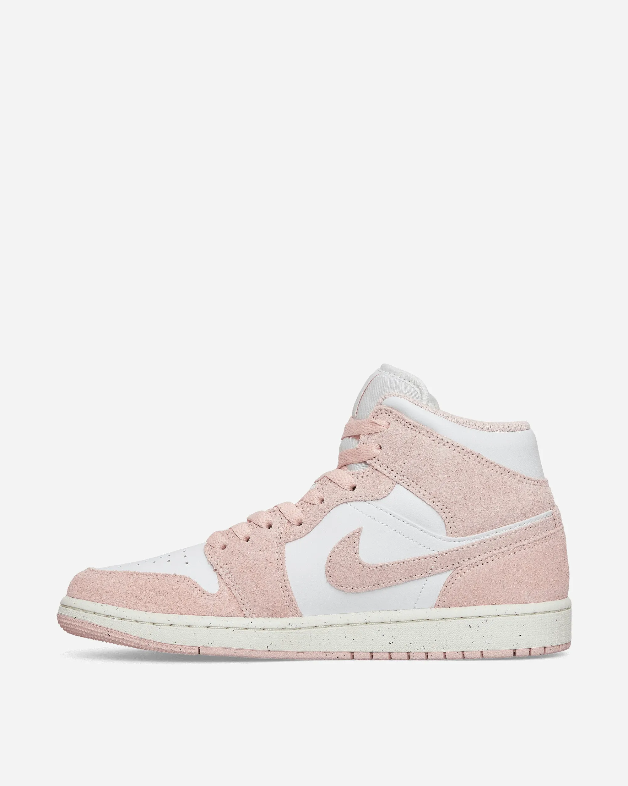 Air Jordan 1 Mid SE Sneakers Legend Pink Heel Safe