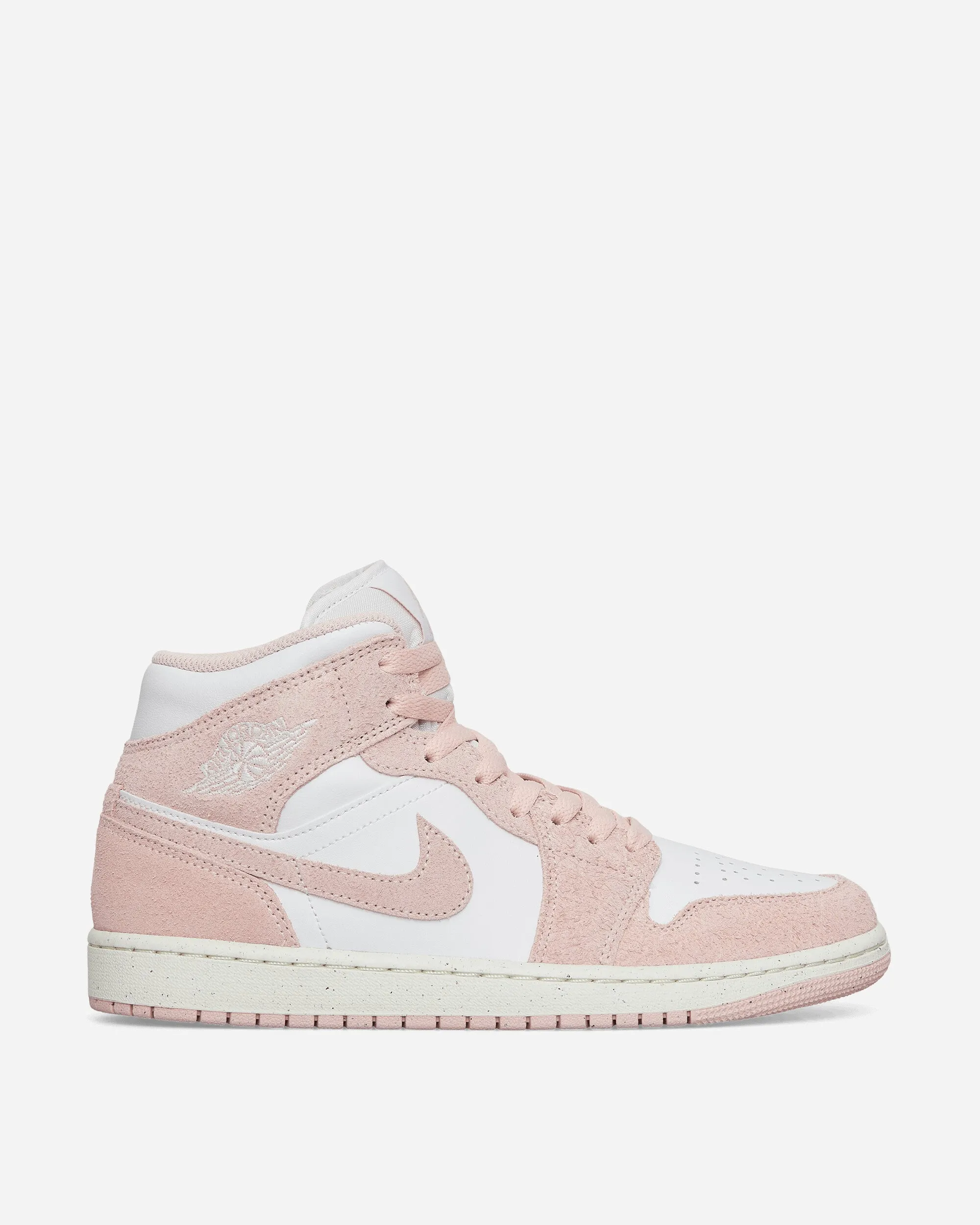Trail Strong Morning Walk Air Jordan 1 Mid SE Sneakers Legend Pink