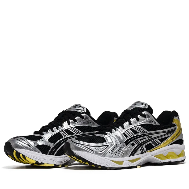 Low Arch Desert Cool Asics Gel-Kayano 14 - Black/Lemon Spark