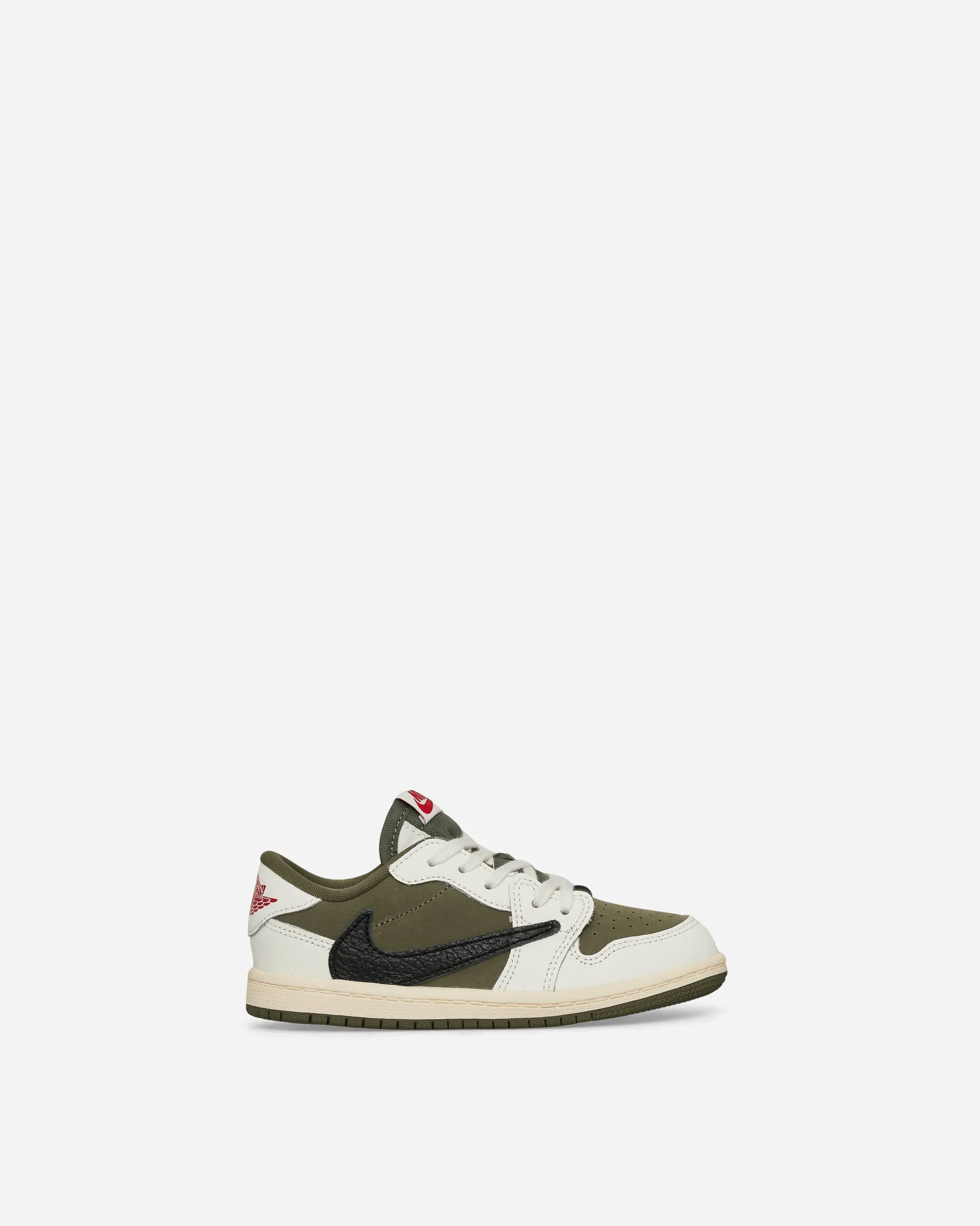 Travis Scott Air Jordan 1 Low (TD) Sneakers Medium Olive evening run