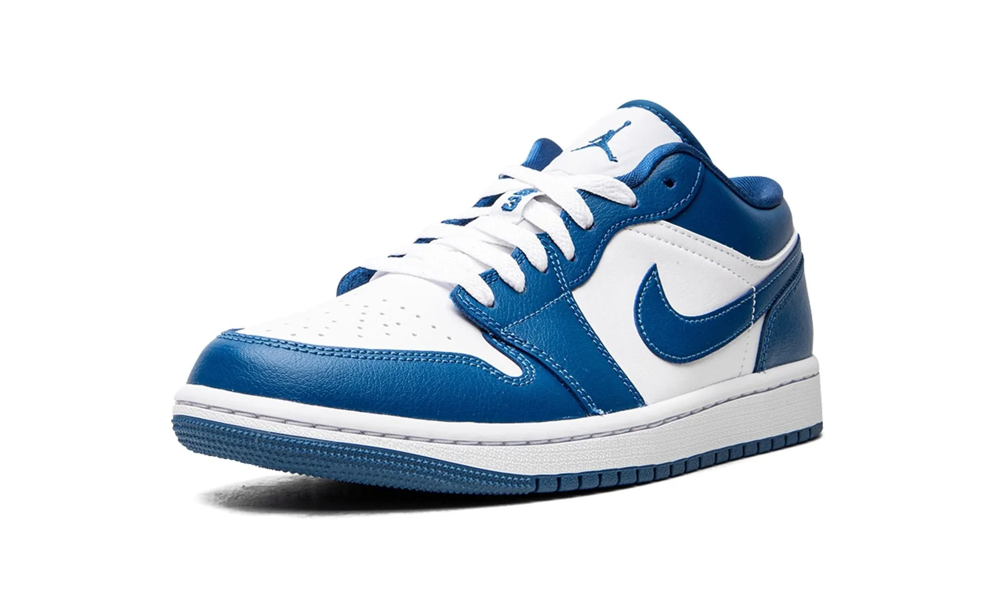 Wmns Air Jordan 1 Low Marina Blue Comfort Strap Cushioned Insole
