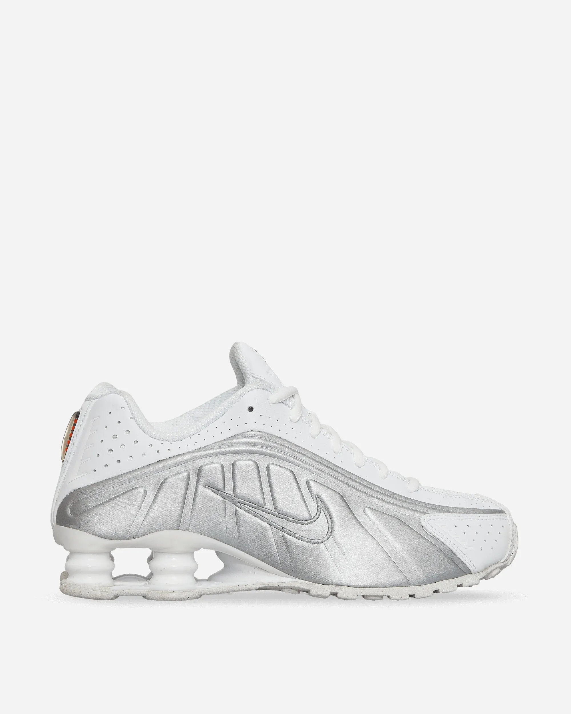 Women's Shox R4 Sneakers White / Metallic Silver Play Hard