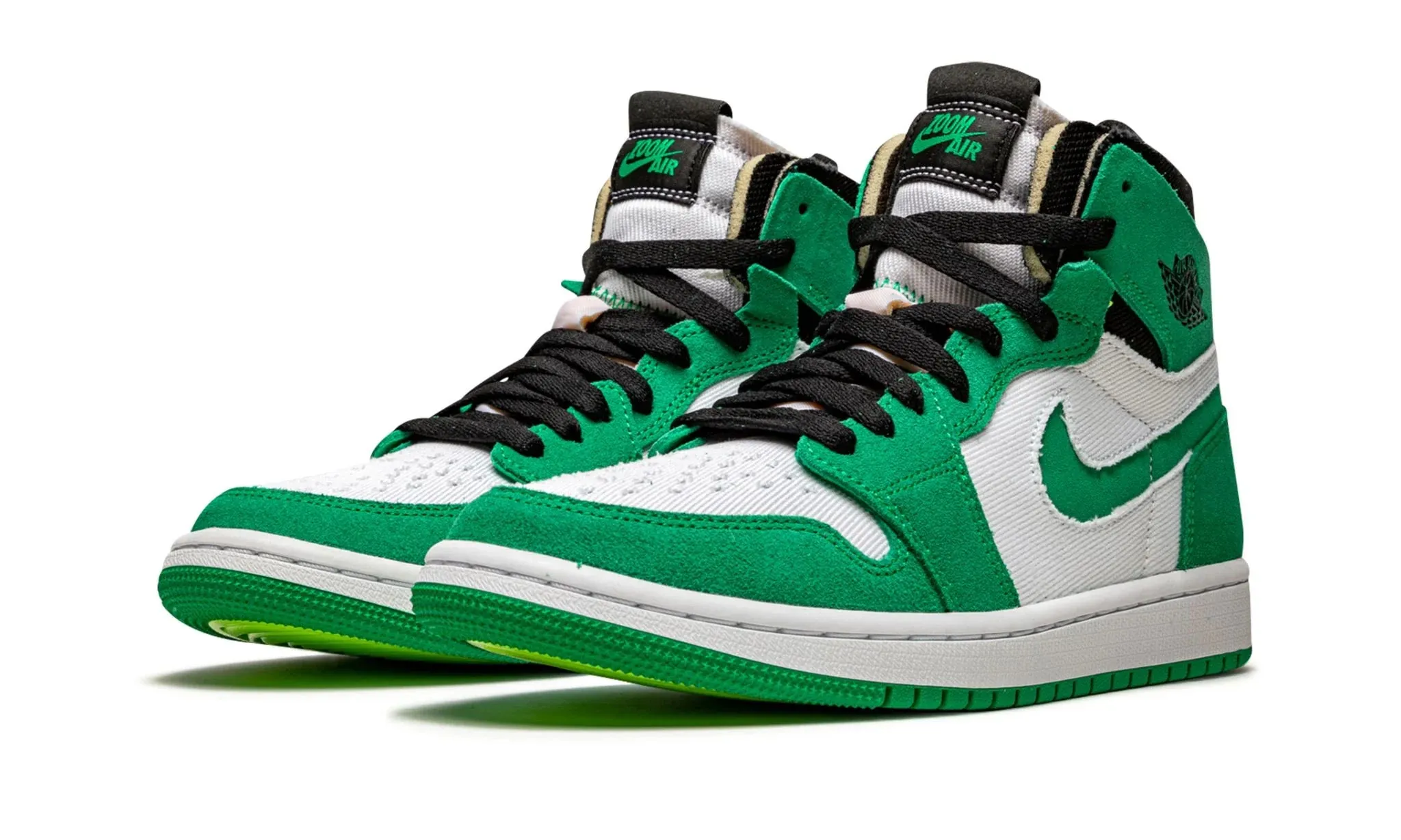 Air Jordan 1 High Zoom Air Cmft Stadium Green Modern Look Stable Form