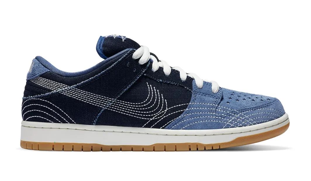 Nike SB Dunk Low Denim Sashiko Cold Climate Alley Walk