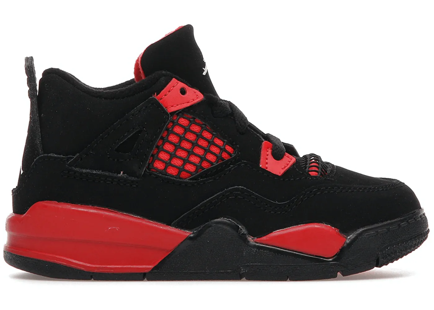 Comfortable Fitment Galaxy Hike Jordan 4 Retro Red Thunder (TD)