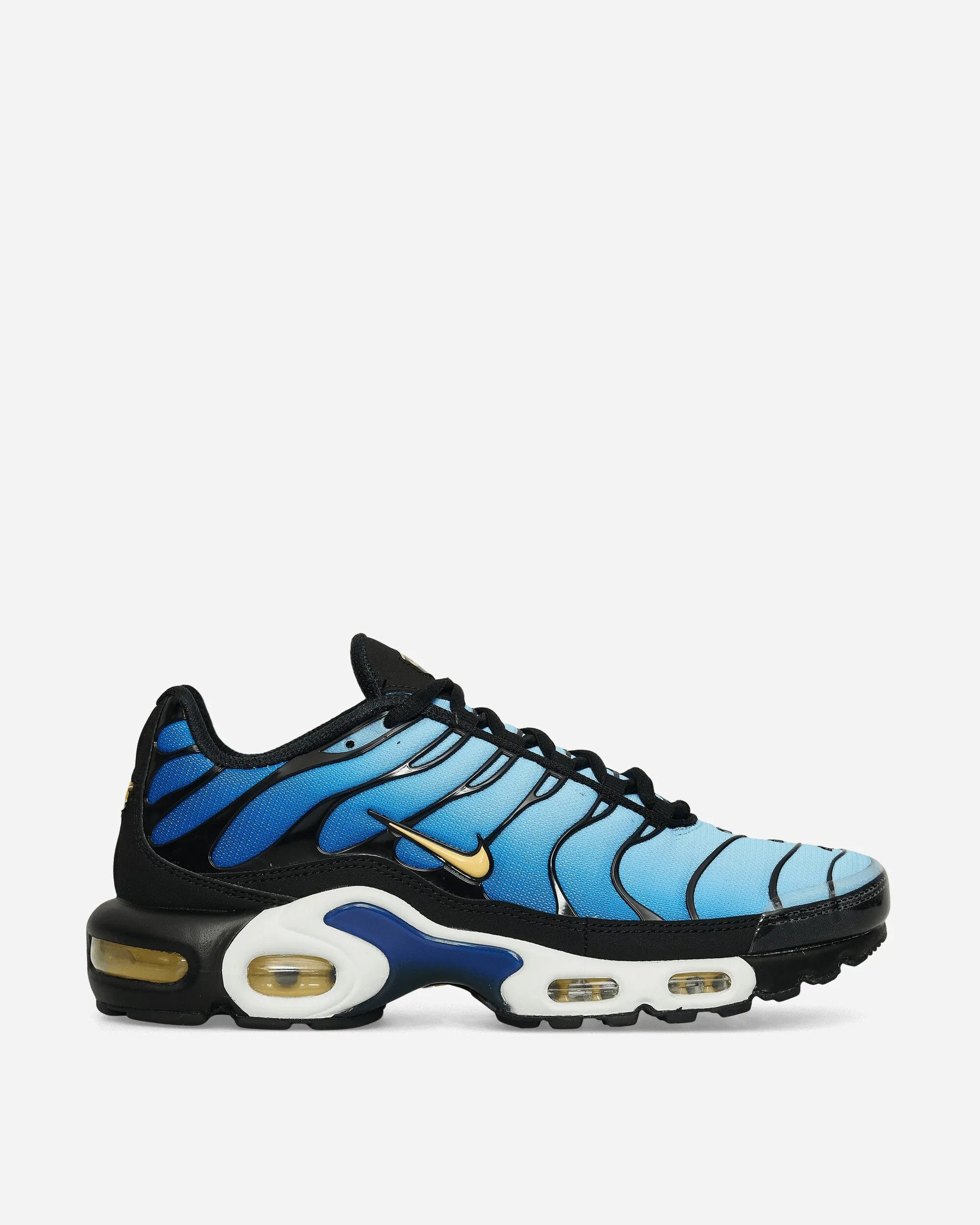 Air Max Plus Sneakers Black / Hyper Blue Ventilated Stretchable