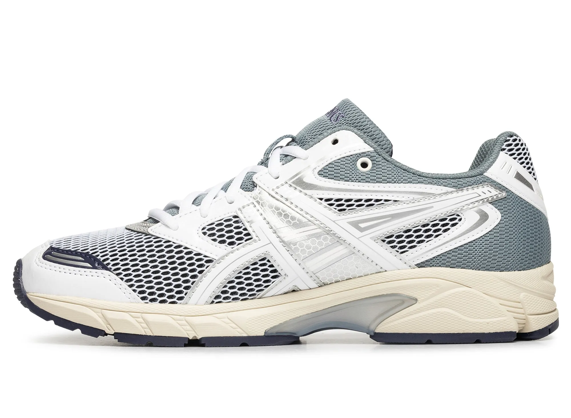 Asics Gel-DS Trainer 14 'White / Pure Silver' Pure Black Strong Stitching