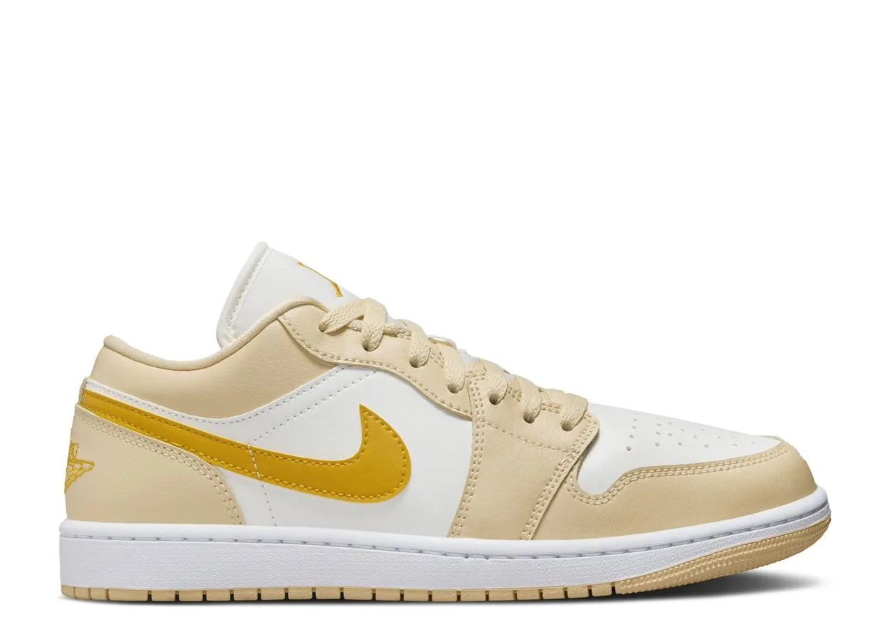 Feet Ease Storm Hike Air Jordan 1 Low Sail Yellow Ochre
