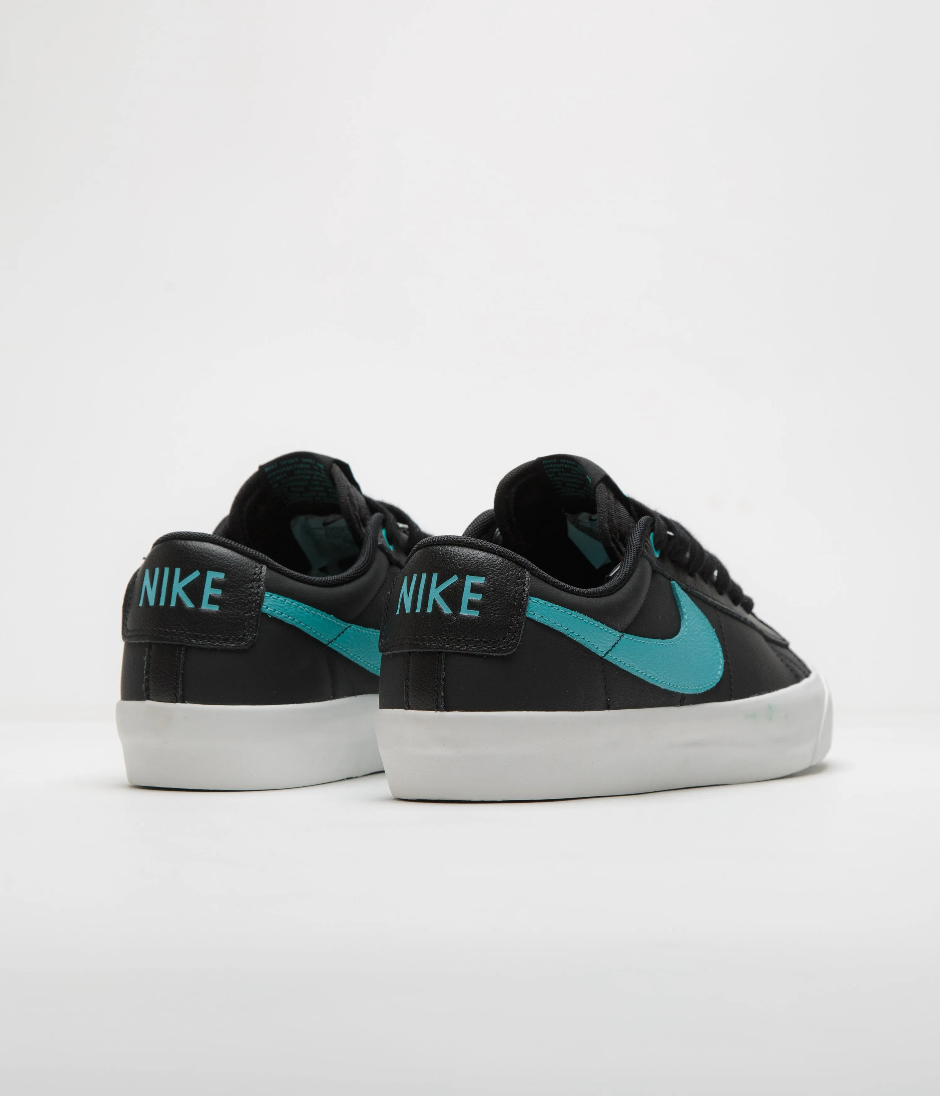 Nike SB Blazer Low Pro GT Shoes - Black / Dusty Cactus - Black - Summit White Cloudy Step