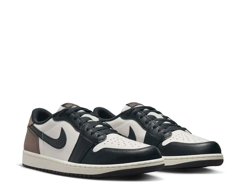 Air Jordan 1 Low OG "Mocha" Gold Shine Air Comfort