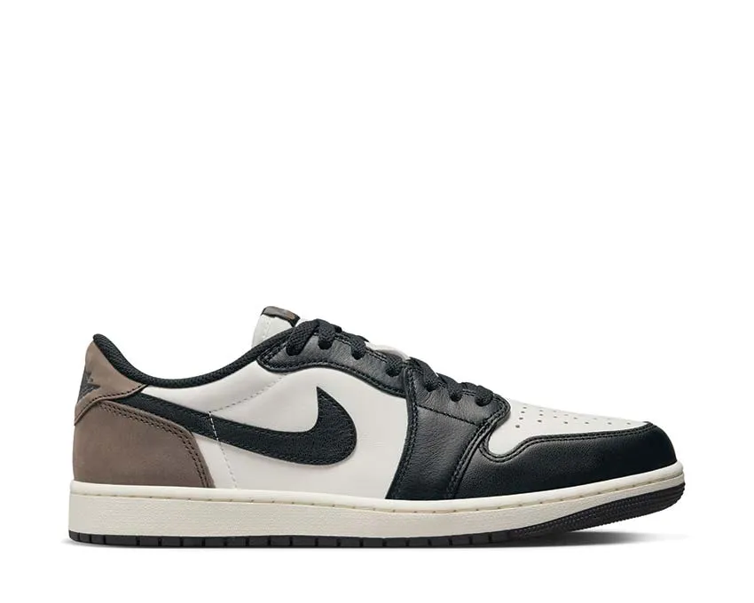 Neat Lines Silver Glow Air Jordan 1 Low OG "Mocha"
