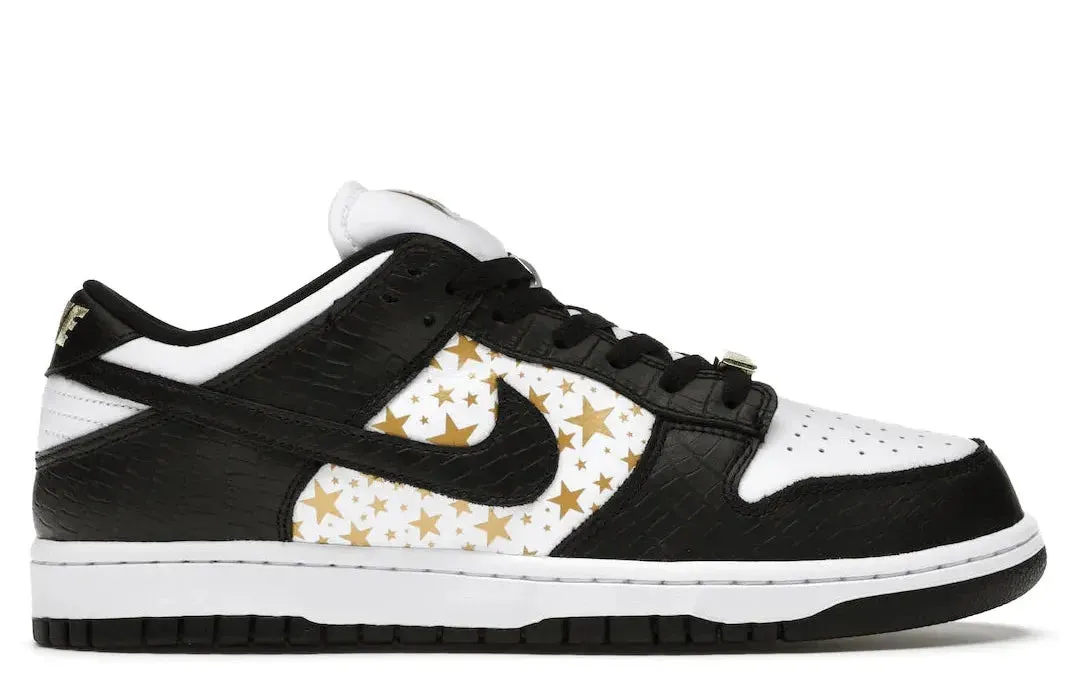 Practical Style Nike SB Dunk Low Supreme Stars Black (2021)
