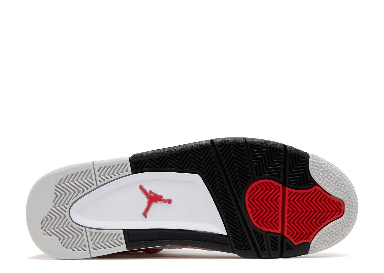 Air Jordan 4 Red Cement Wear-Ready Shoes