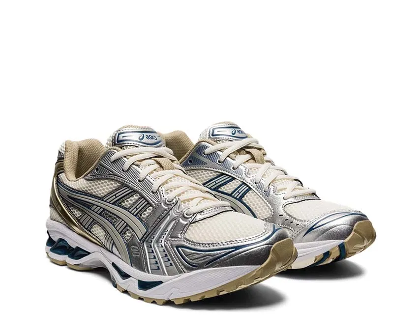 Asics Gel Kayano 14 "Cream Silver" Red Glow