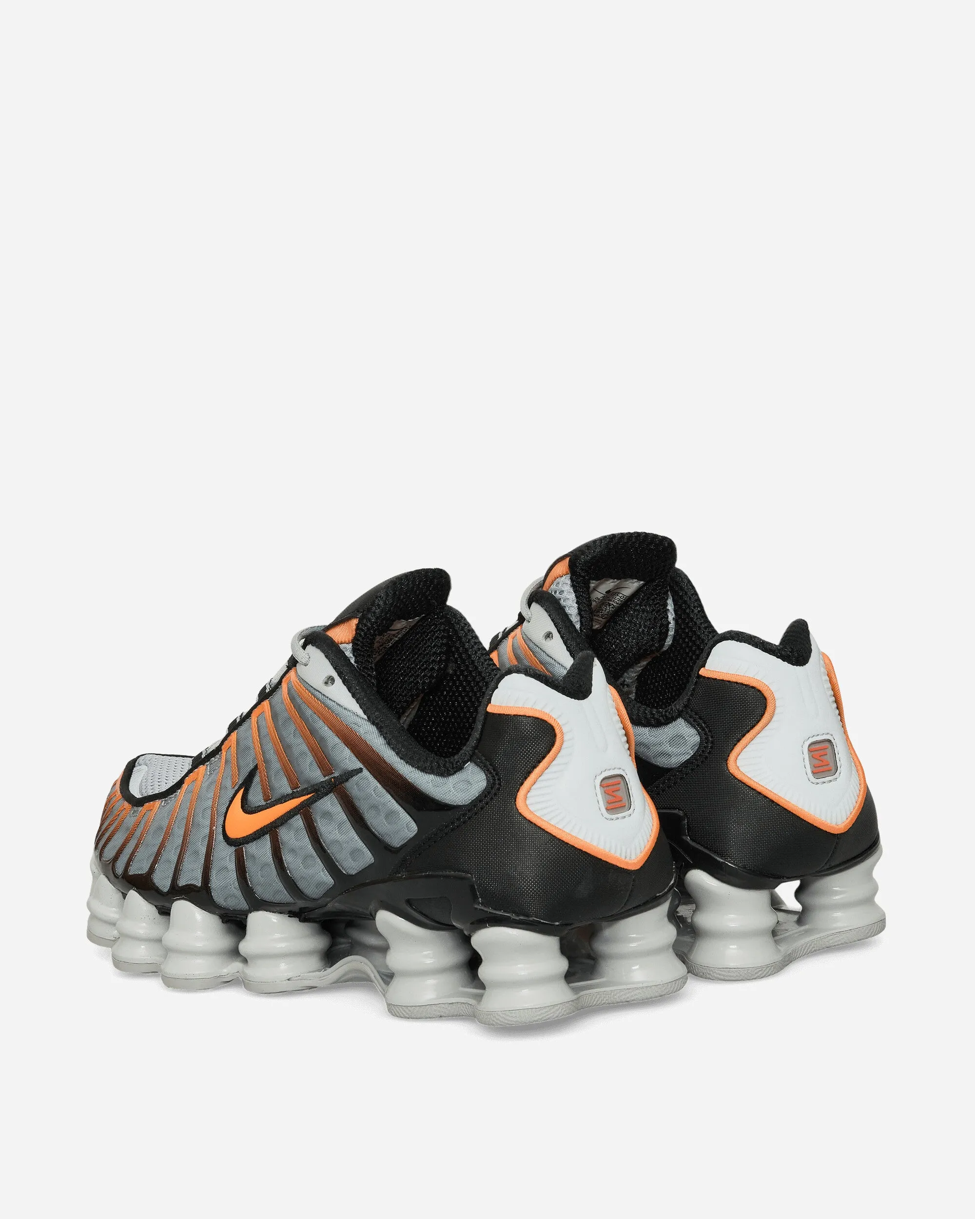 Shox TL Sneakers Smoke Grey / Bright Mandarin Star Mood evening run