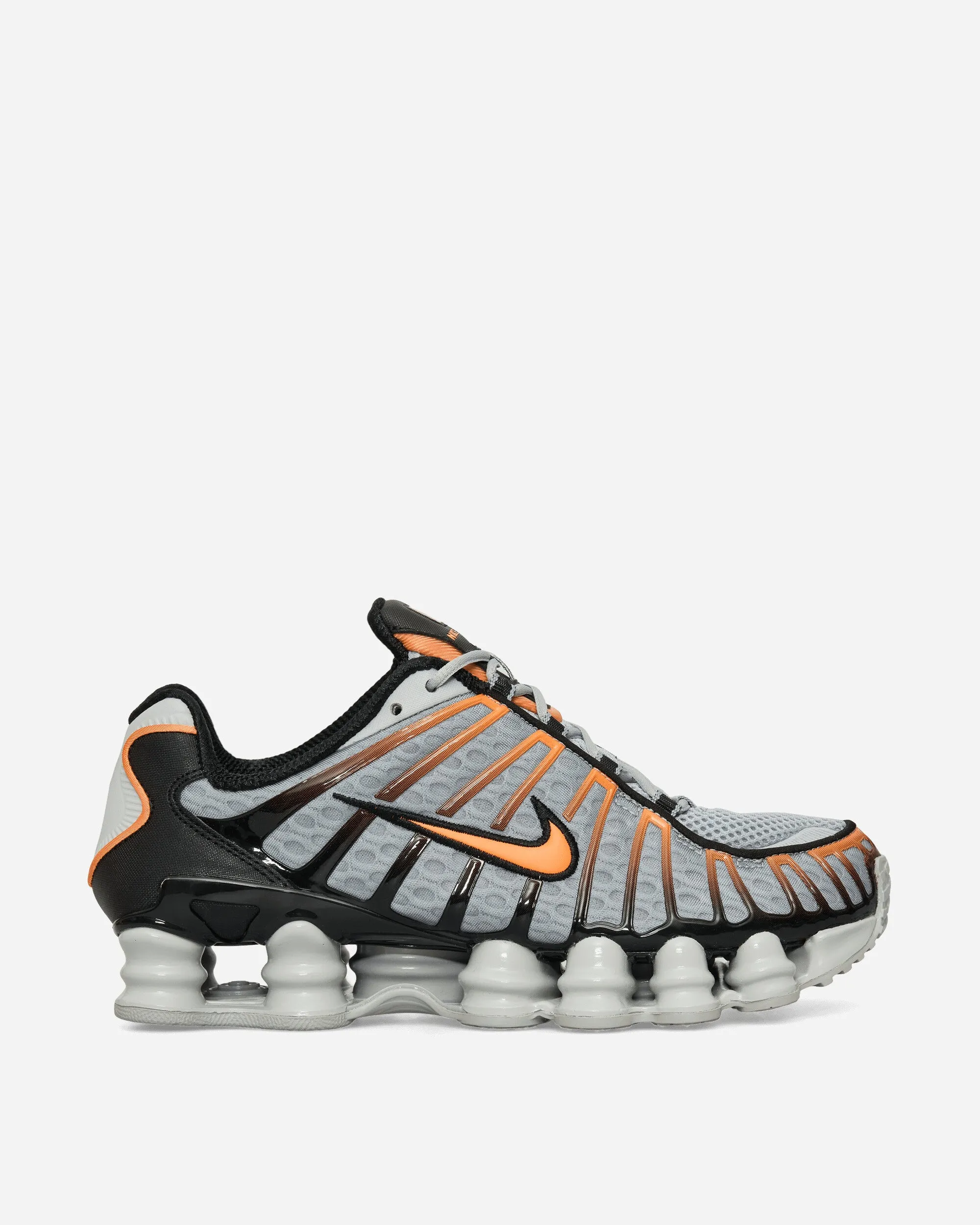 Autumn Cool Shox TL Sneakers Smoke Grey / Bright Mandarin