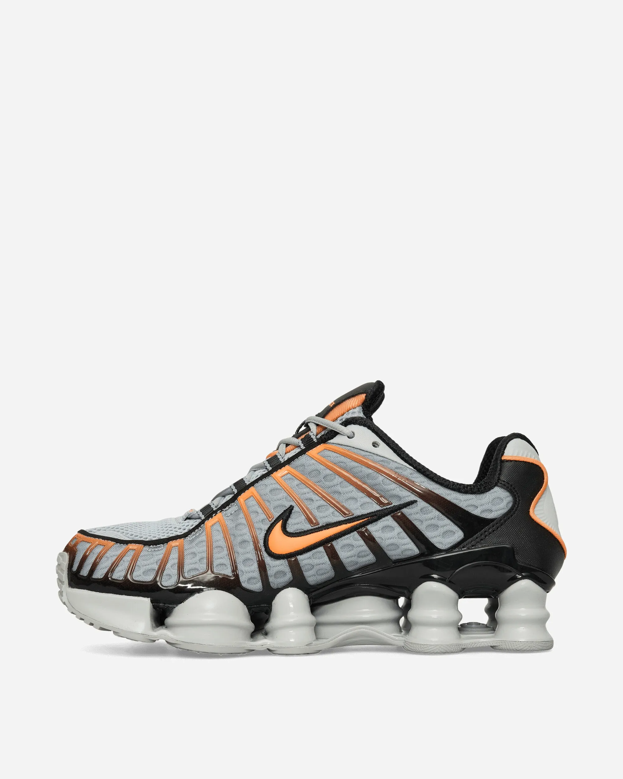 Shox TL Sneakers Smoke Grey / Bright Mandarin Linen Air