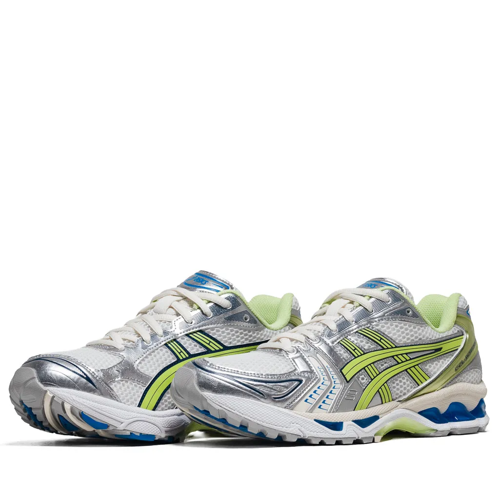Hero Edge Asics Gel-Kayano 14 - White/Lime Green