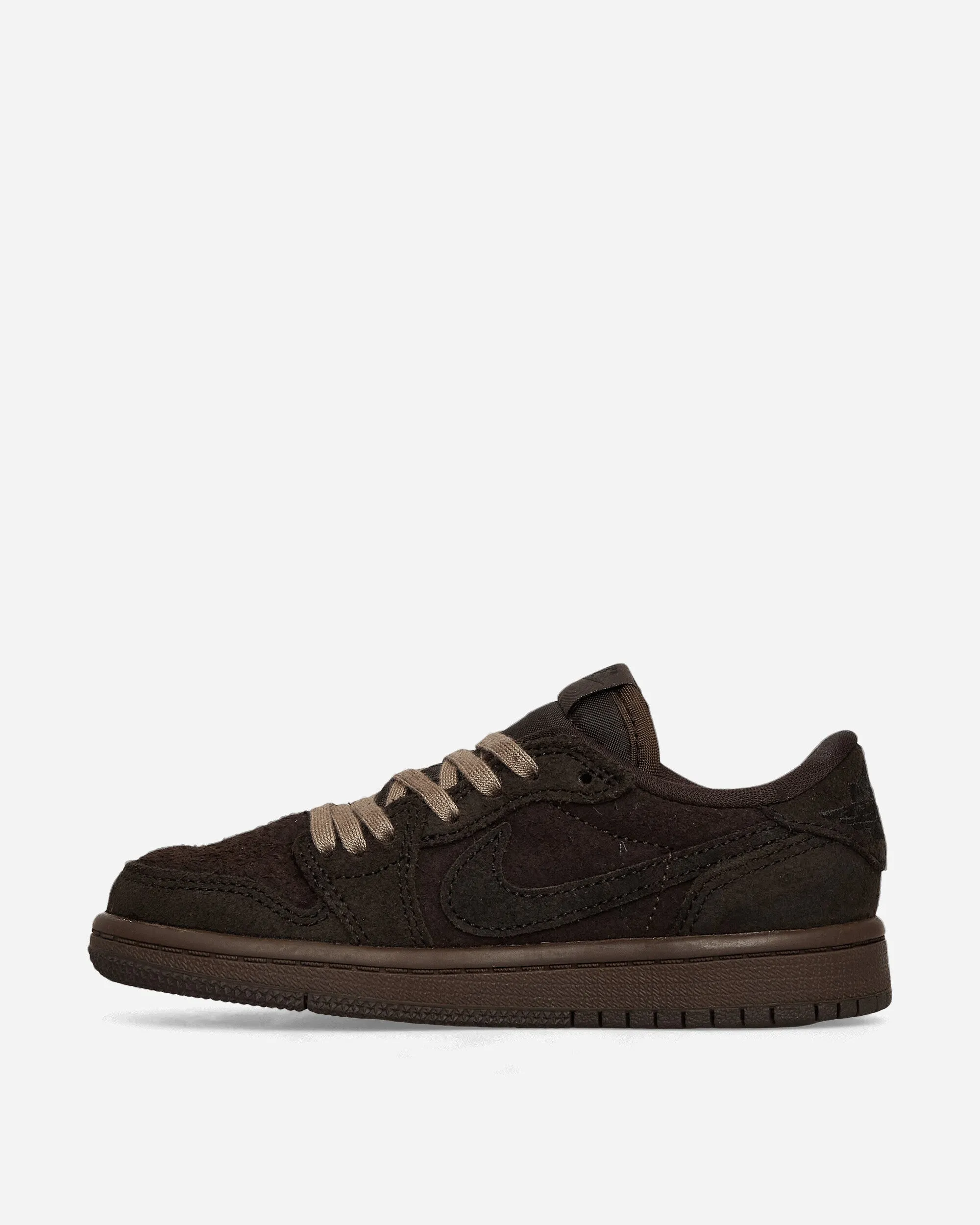 Foot Ease Travis Scott Air Jordan 1 Low (PS) Sneakers Velvet Brown / Dark Mocha