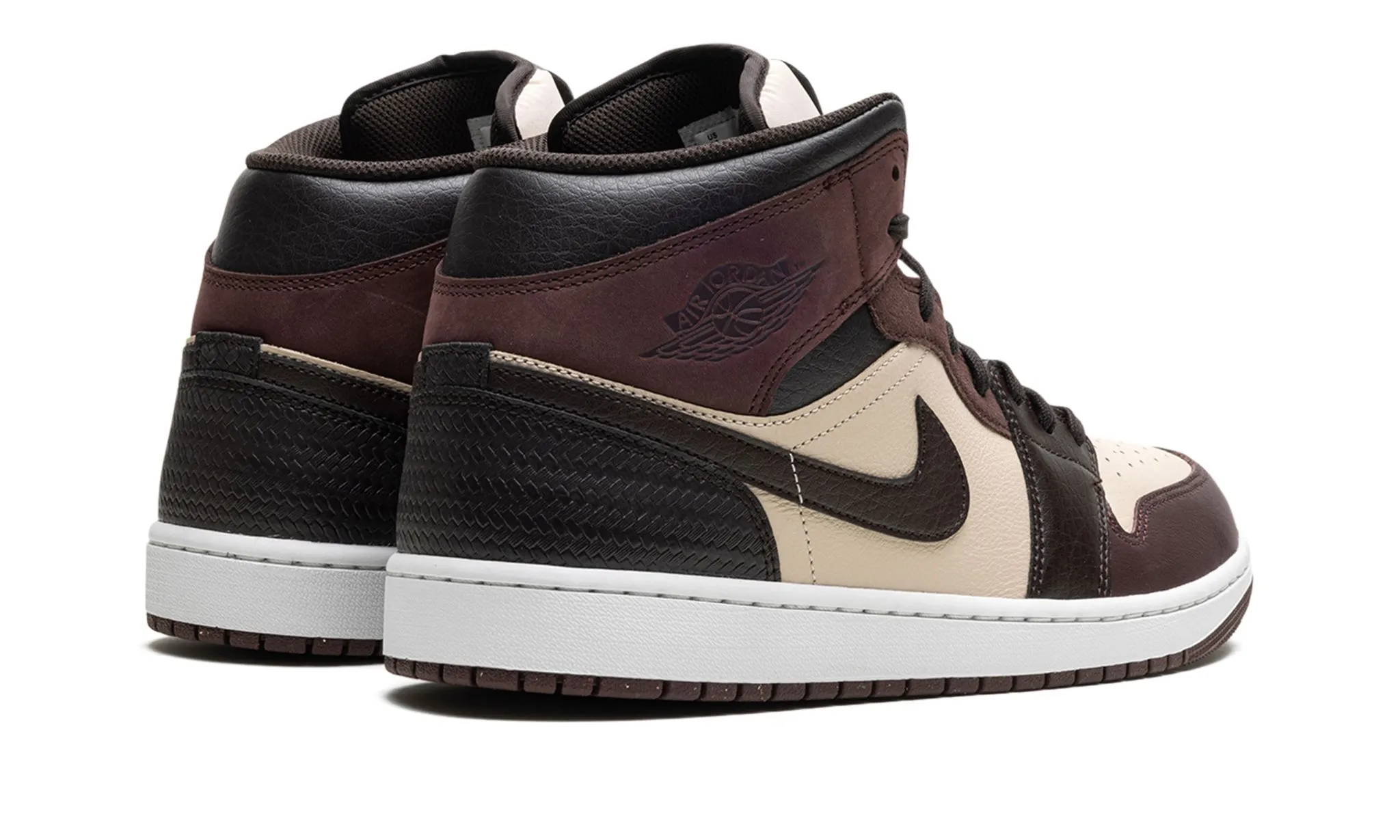 Ultra Breathable Air Jordan 1 Mid SE Paris YMCA / Velvet Brown