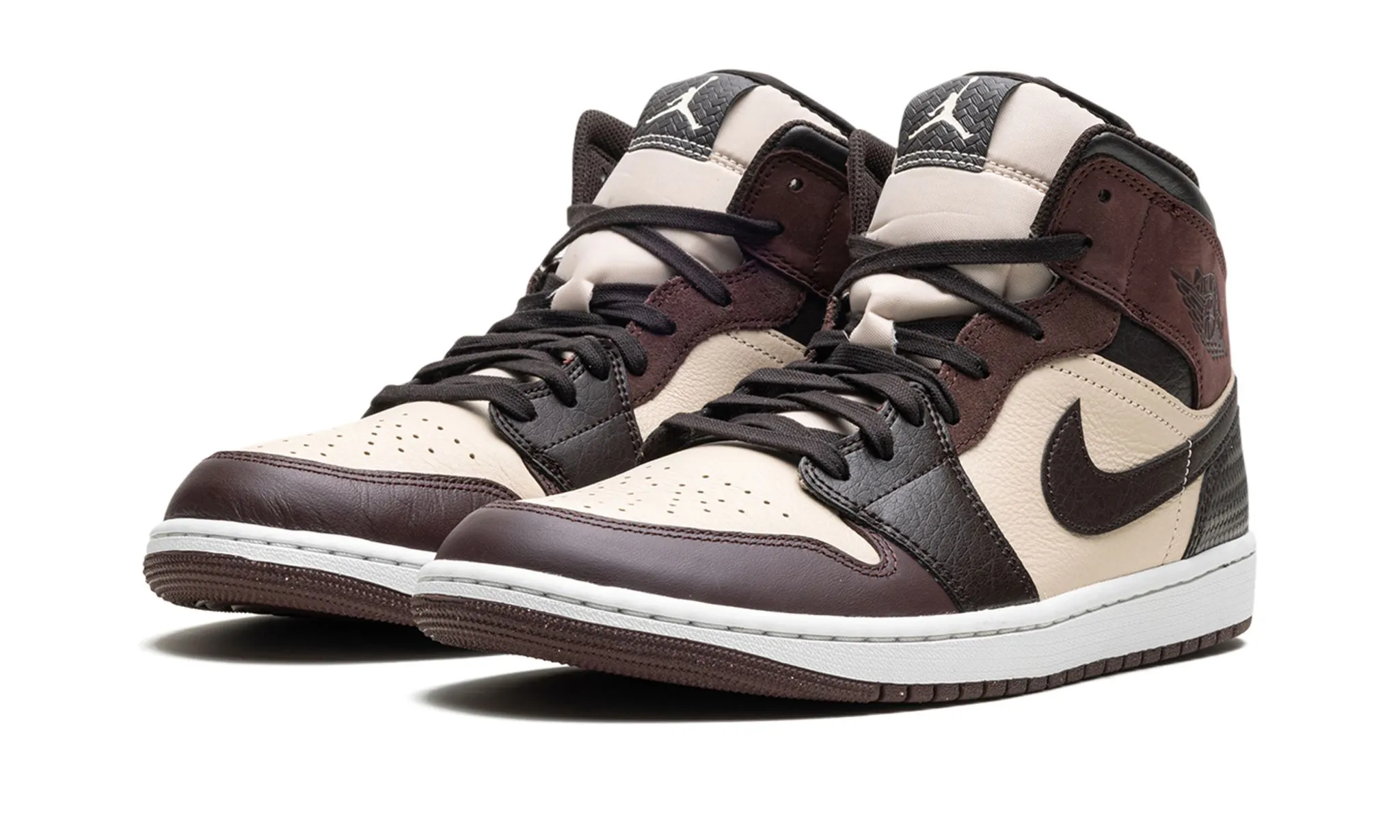 Air Jordan 1 Mid SE Paris YMCA / Velvet Brown Simple Motion