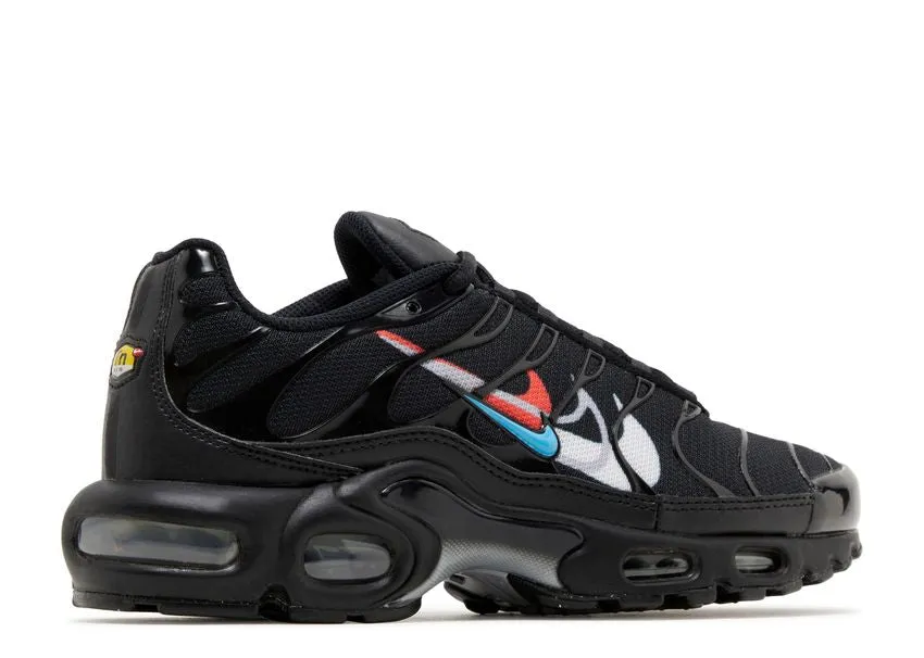 Gym ready Neutral design Nike Air Max Plus Multi Swoosh Black Crimson