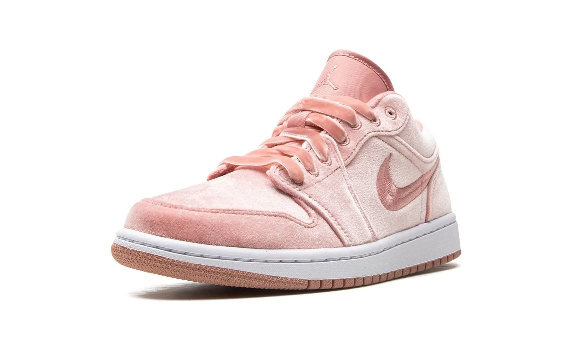 Shock Absorbing Ice Guard Wmns Air Jordan 1 Low SE Pink Velvet
